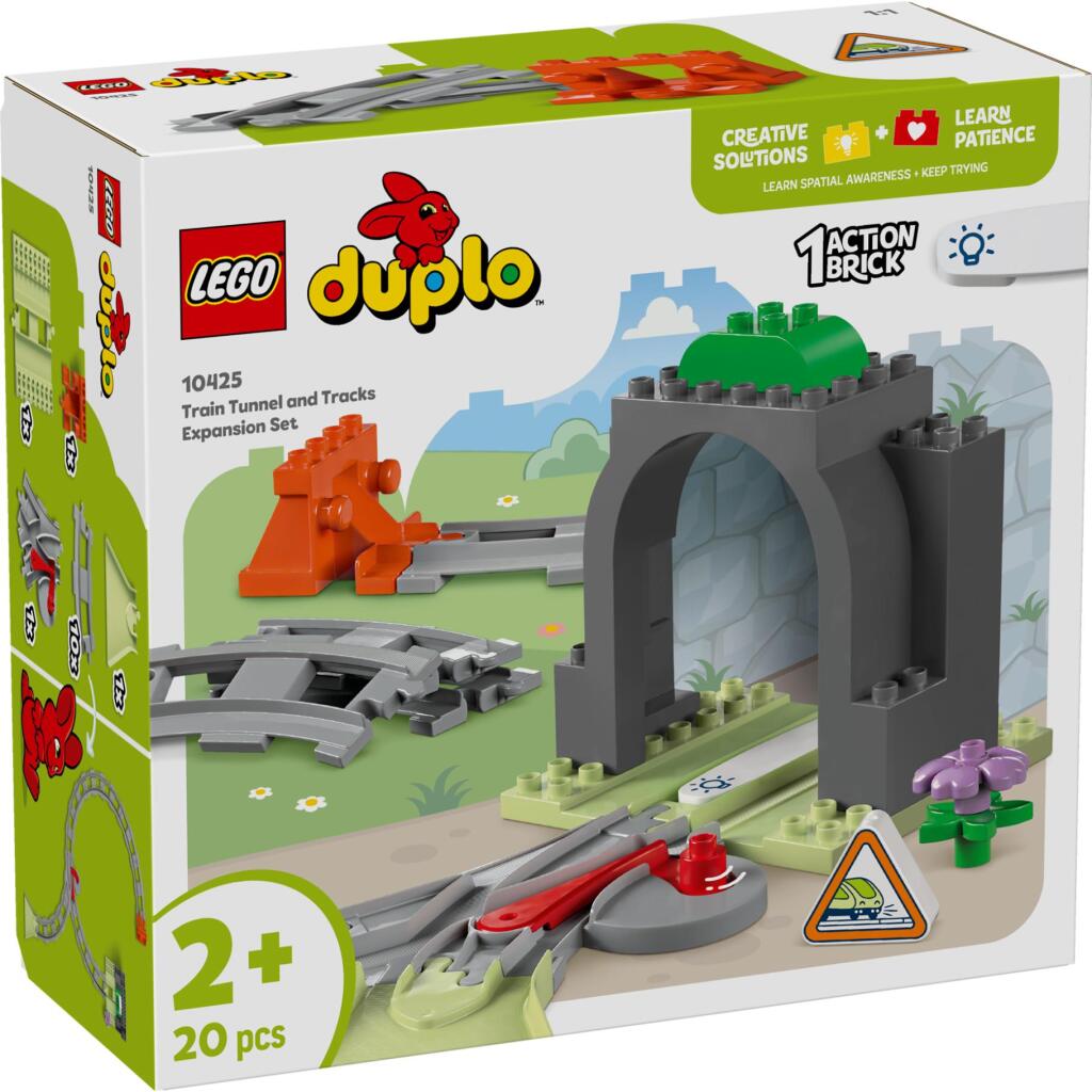 Lego Lego Duplo Town 10425 Treintunel and Rails Expansion Set