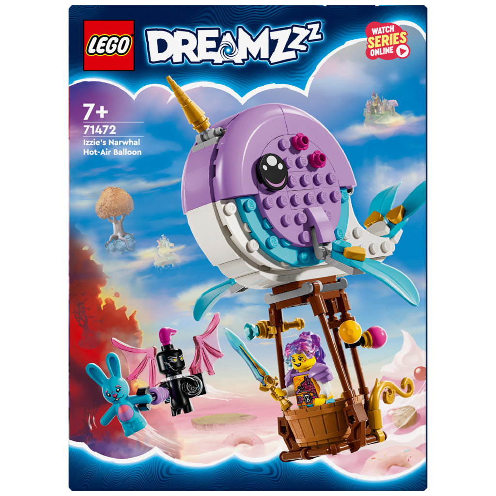 LEGO LEGO Dreamzzz 71472 Narwal Air globo de Izzie