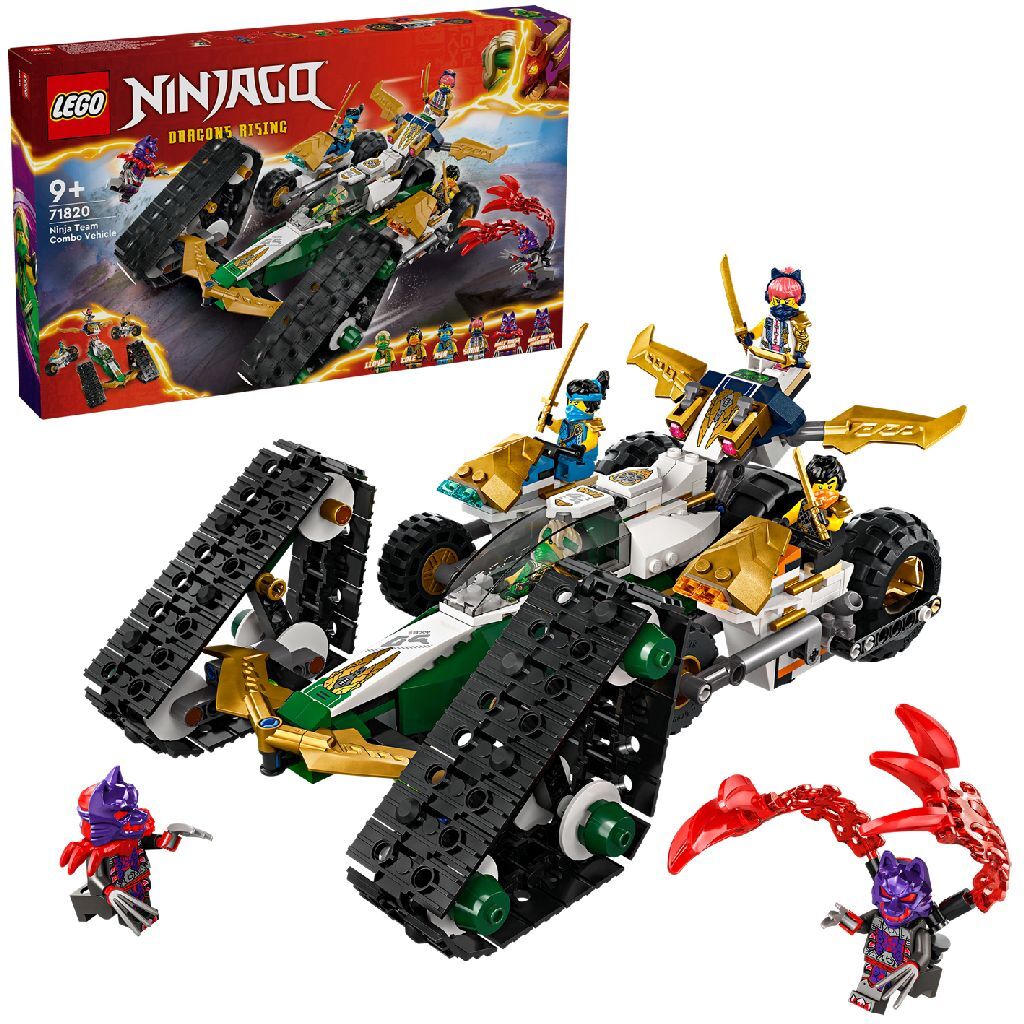 LEGO LEGO NINJAGO 71820 NINJATEAM COMBI VEICOLO