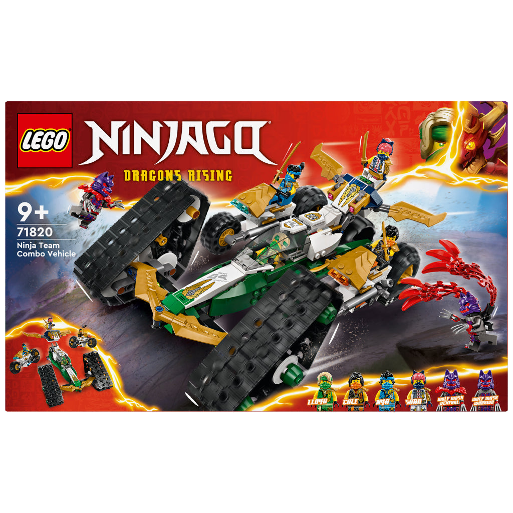 LEGO LEGO NINJAGO 71820 NINJATEAM COMBI VEICOLO