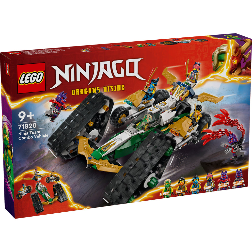 LEGO LEGO NINJAGO 71820 NINJATEAM COMBI VEHÍCULO