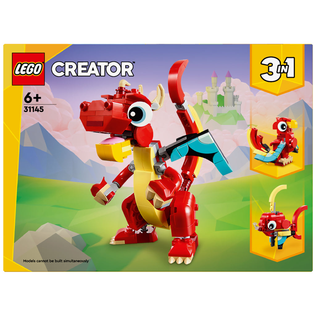 Lego LEGO Creator 31145 Dragón Rojo