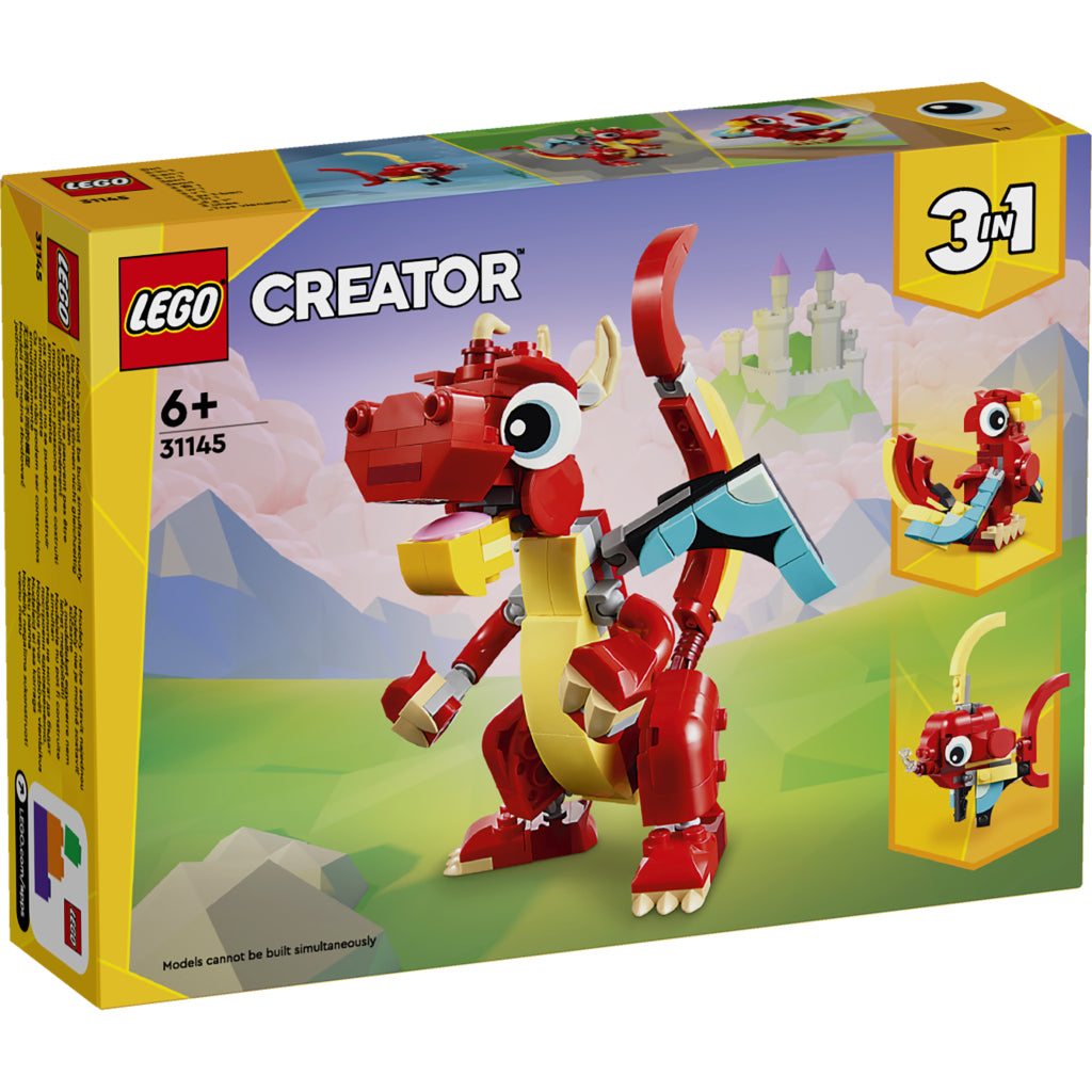 Lego LEGO Creator 31145 Dragón Rojo