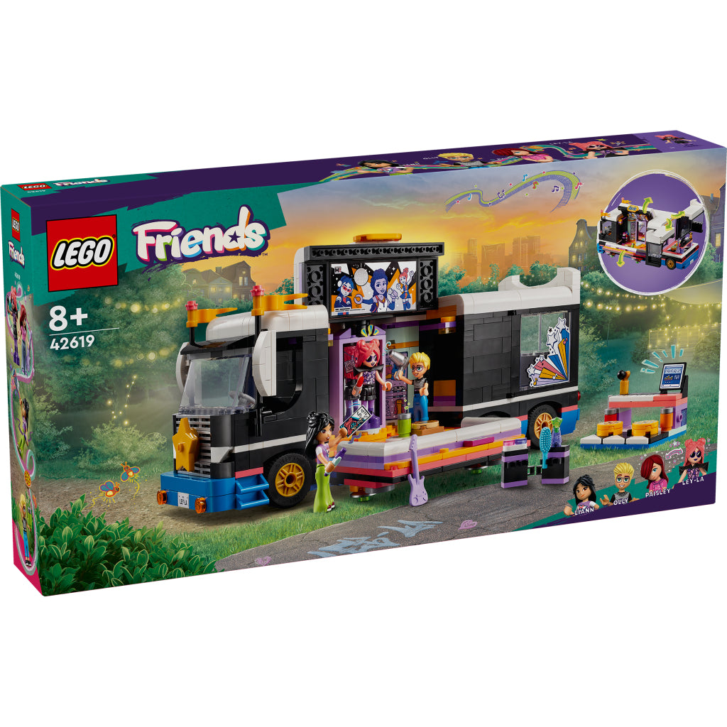 Lego LEGO Friends 42619 Autobús turístico de Popstar