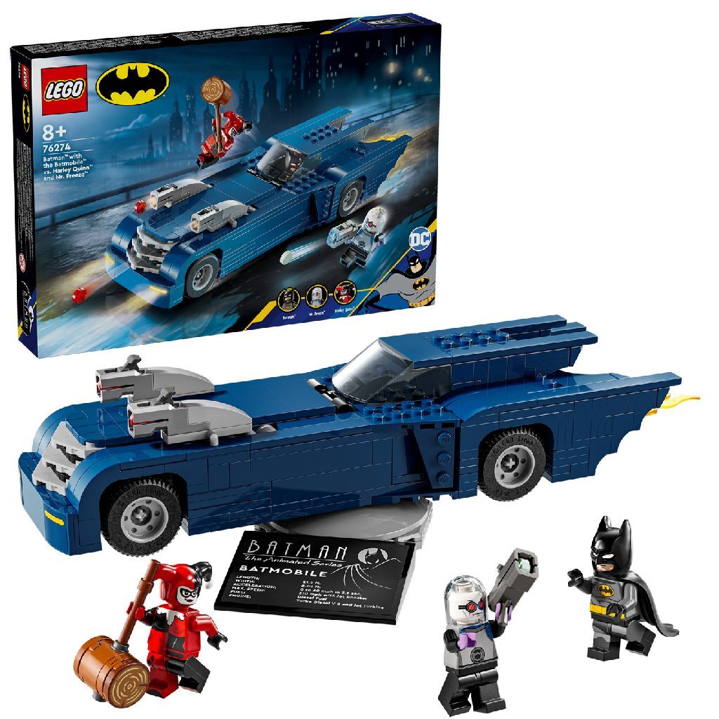 Lego Lego Super Heroes 76274 Batmanmet de Batmobile vs. Harley Quin e Mr. Congelare