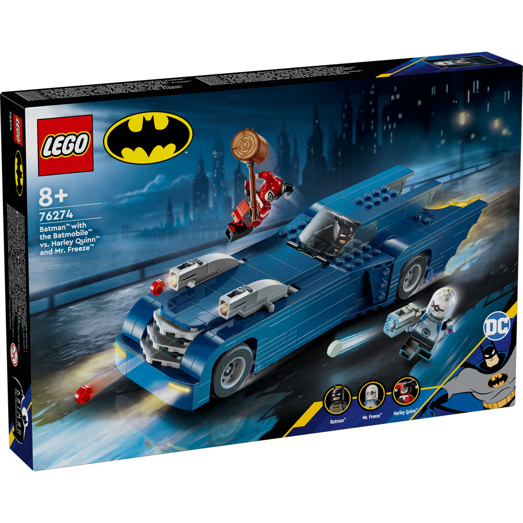 Lego Lego Super Heroes 76274 Batmanmet de Batmobile vs. Harley Quin e Mr. Congelare