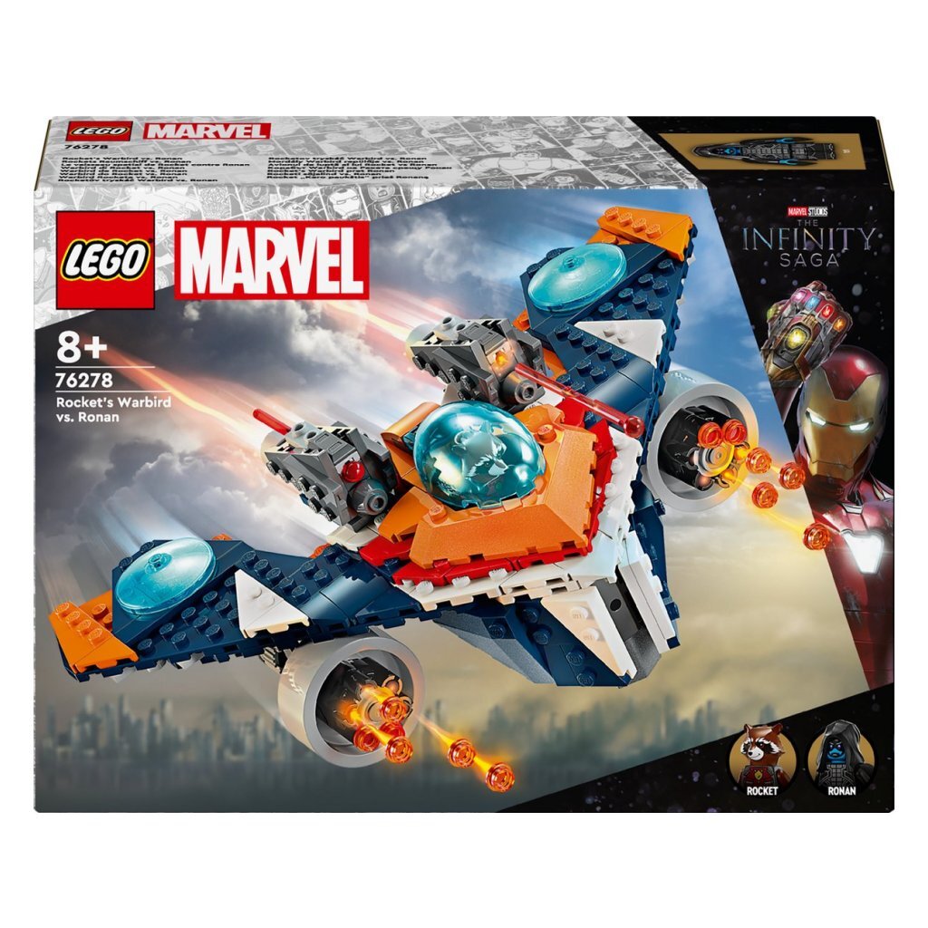 LEGO LEGO Super Heroes 76278 Rockets Warbird vs. Ronan