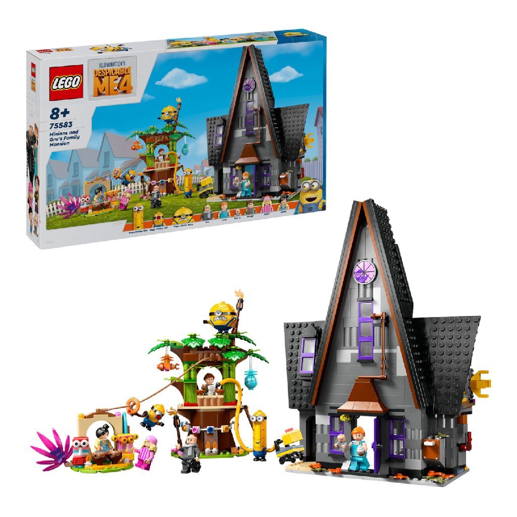 Lego Lego Cattivissimo Me 75583 House of EE Minions and Gru