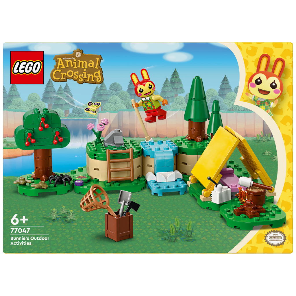 LEGO LEGO Animal Crossing 77047 acampando con Bunnie