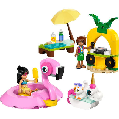 LEGO 42658 Amigos Fiesta de la piscina con flamenco y unicornio