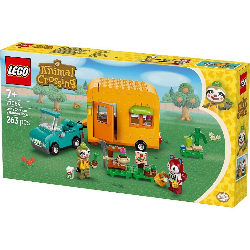 Lego Lego Animal Crossing 77054 Leifs Caravan e Tuinwinkel