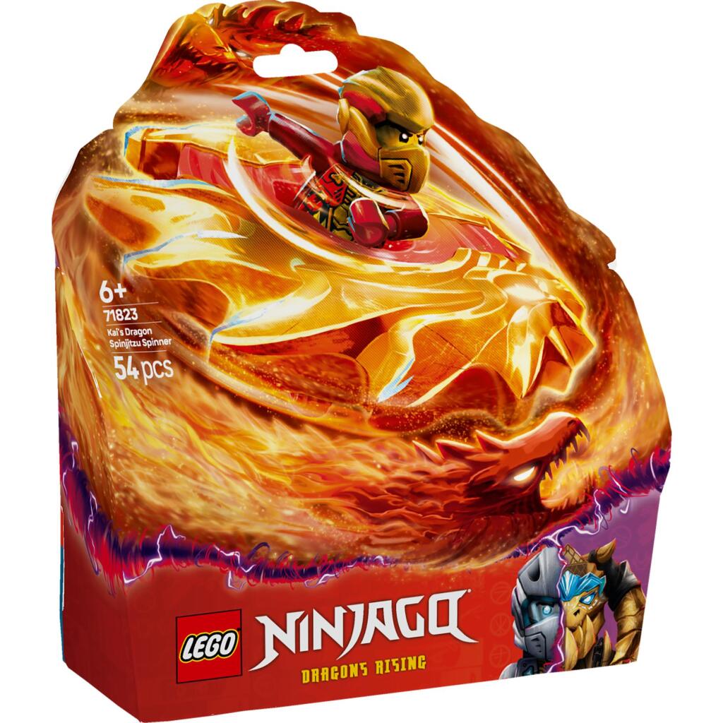 LEGO LEGO NINJAGO 71823 FINNER DI DRAGO SPINJITZU di Kai