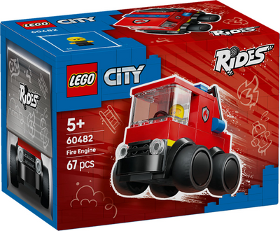 Lego city paseos en ladrillo 60482 vehículos camión de bomberos | 2 piezas
