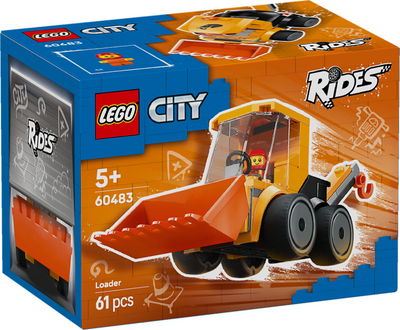 Lego city paseos en ladrillos 60483 vehículos cargador de construcción | 2 piezas