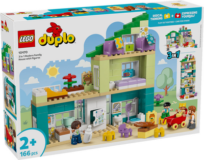 Lego Duplo Town 10470 Casa moderna 3in1 con personaggi