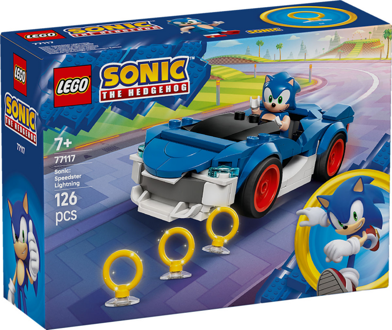 Lego sonic speedster lightning