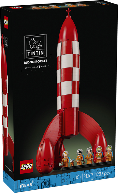 Lego ideas 21367 razzo lunare tintin