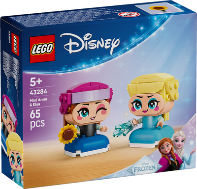 Lego princesas disney 43284 mini anna y elsa | 2 piezas