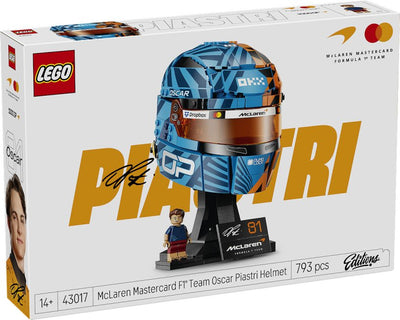 Lego editions 43017 McLaren Mastercard F1 Team Helmet by Oscar Piastri