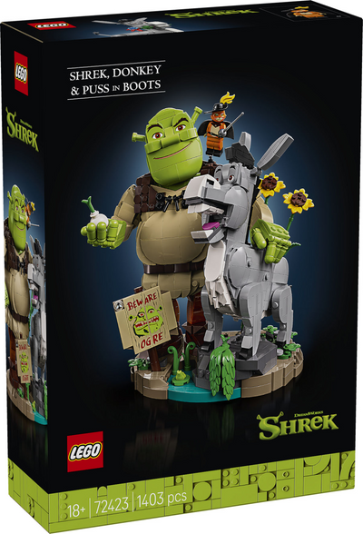 LEGO ® Shrek: Shrek, l'asino e il gatto con gli stivali - 72423