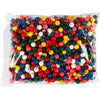 Creativ company houten kralen mix 10 mm ca 680 diverse kleuren