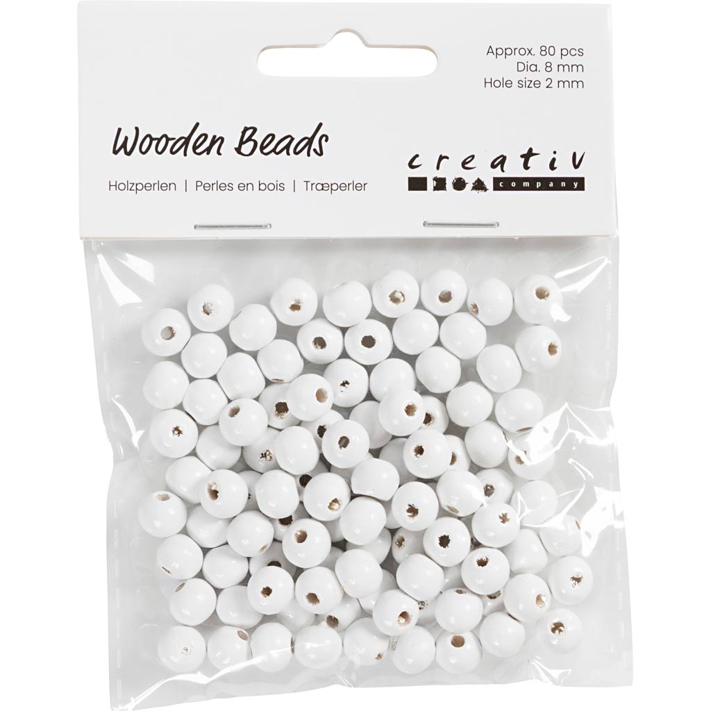 Https: www.cchobby.nl houten-kralen-d-8-mm-gatgrootte-2-mm-ca-80-stuk-wit-15-gr-1-doos