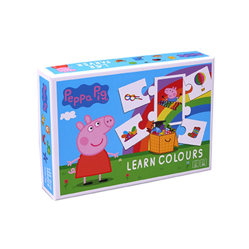 Peppa pig aprendo a colorear. 3+