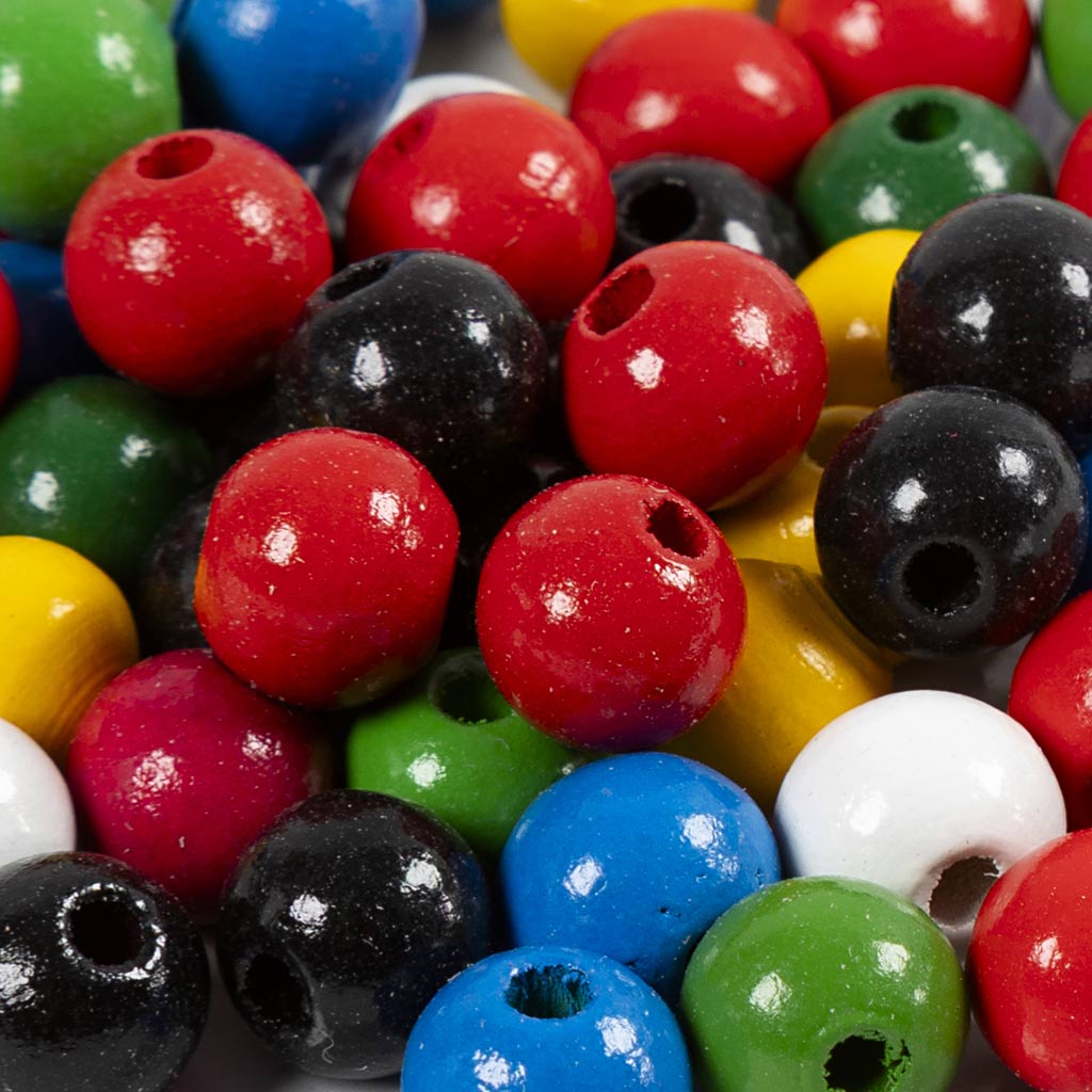 Creativ Company Wooden Beads Colores, 150º.