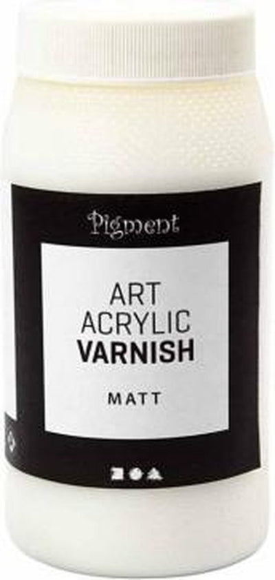 Vernice acrilica artistica Creative Company, trasparente opaca, bianca, 500 ml 1 scatola