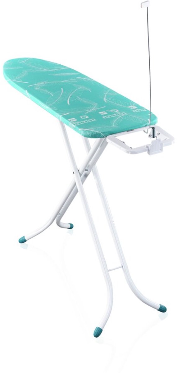 Leifheit tabla de planchar air board m compact - 120x38 cm - turquesa -