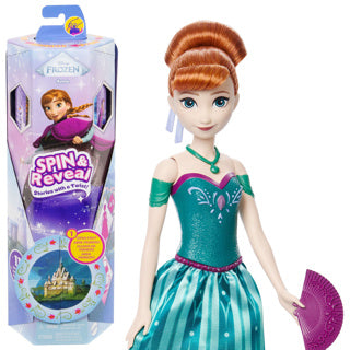 La bambola di Frozen gira e rivela Anna