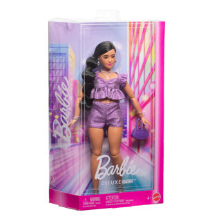 Pantaloncini viola in stile di moda di Barbie