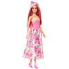 Mattel Royal Pop con cabello rosa y rubio, falda con VL