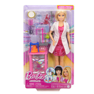 Barbie carrera deluxe muñeca científica