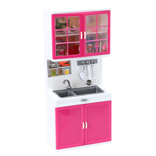 Fleur Fleur Kitchen Play Set lavello con mobili da cucina