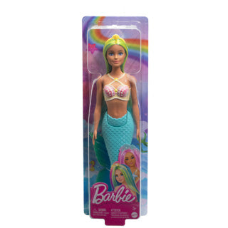 Mattel Mermaid Pop con capelli blu e giallo e turchese