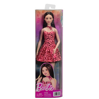 Barbie fabulosa fashionista rosa con estampado de leopardo