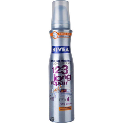 Nivea styling mousse riparazione lunga 4 150ml
