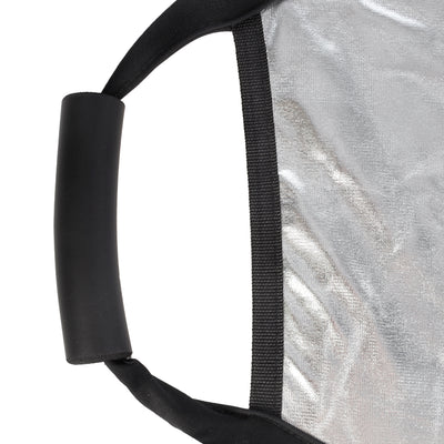 Reflector de agarre de estudio plateado blanco CRGSW60 60 cm