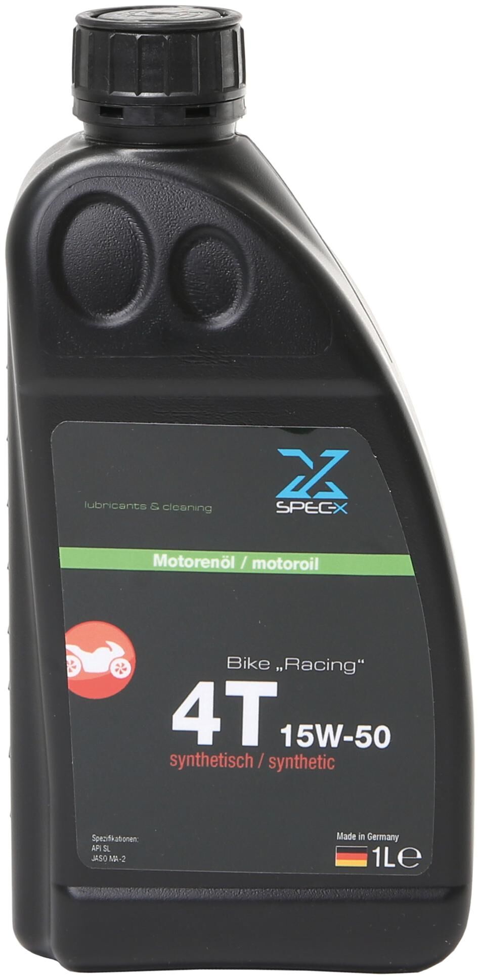 Spec-x motorolie bike 4t racing motor oil 4t 15w-50 raci 1l bike