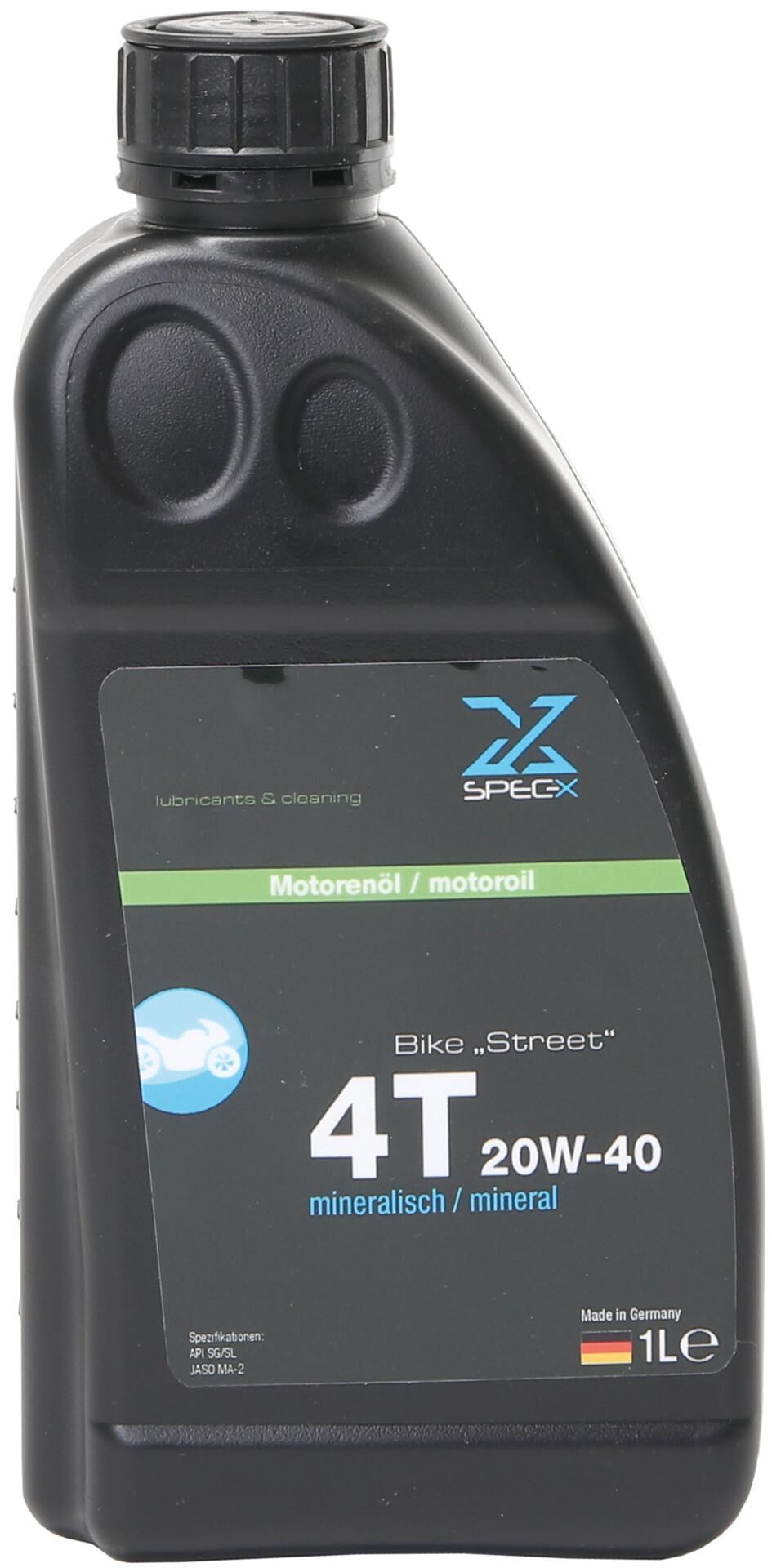 Spec-x motoröl bike 4t street motor oil 4t 20w-40 stre 1l bike