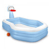 Piscina inflable de disparo de aros inflables