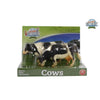 Kids Globe Globe vaca Negra Blanca de pie 1:32, 2st
