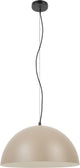 Lampada a sospensione Eglo gaetano 1 - e27 - ø 53 cm - colore sabbia panna