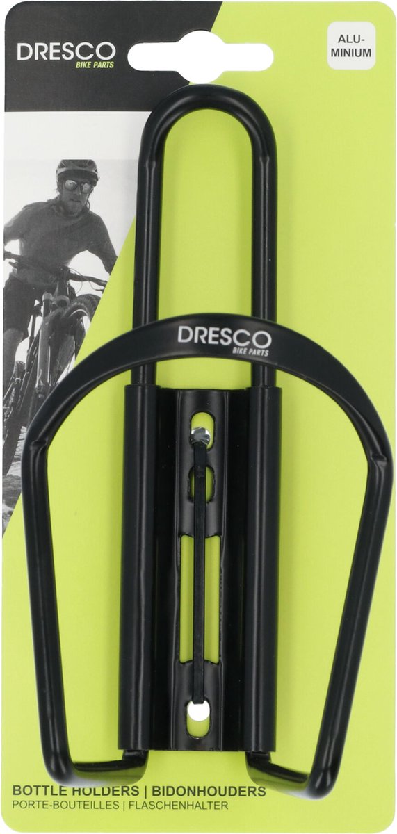 Portaborraccia Dresco in alluminio nero