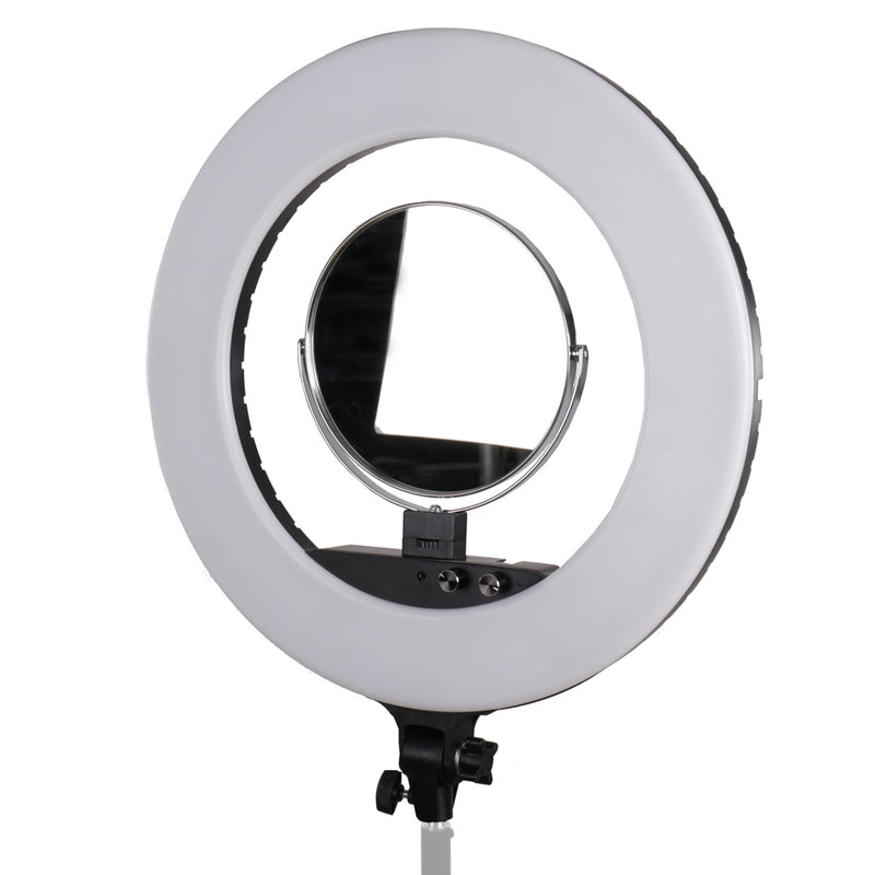 Set di lampade ad anello a LED Studioking LED-480AST su 230V