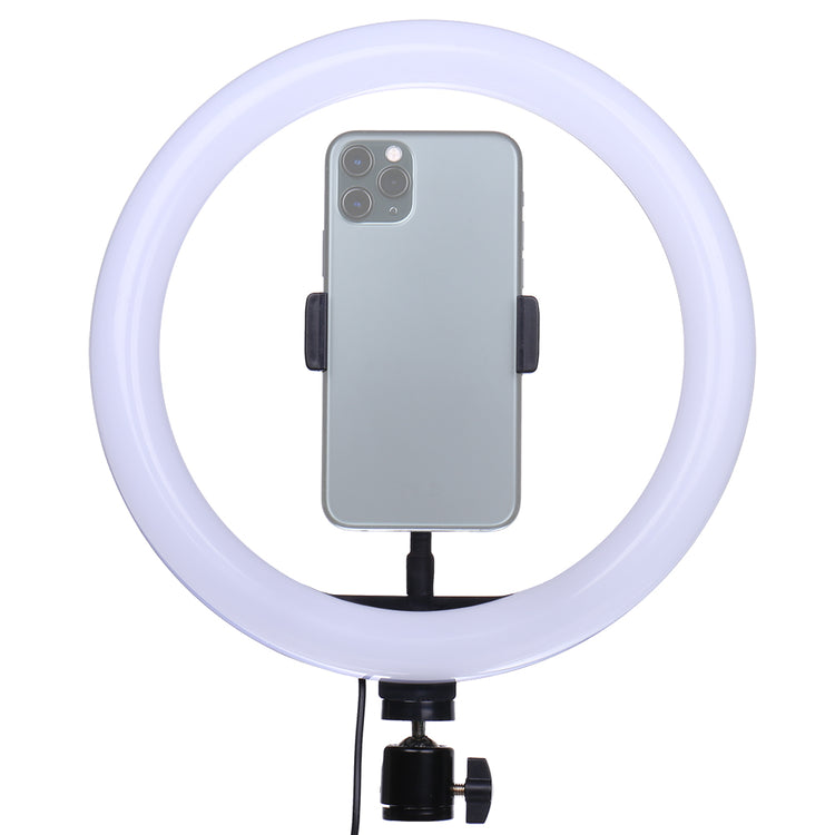 Studioking led vlog set sk-k190 met ringlamp en microfoonhouder