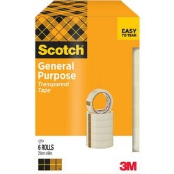 Nastro adesivo scotch in polipropilene trasparente