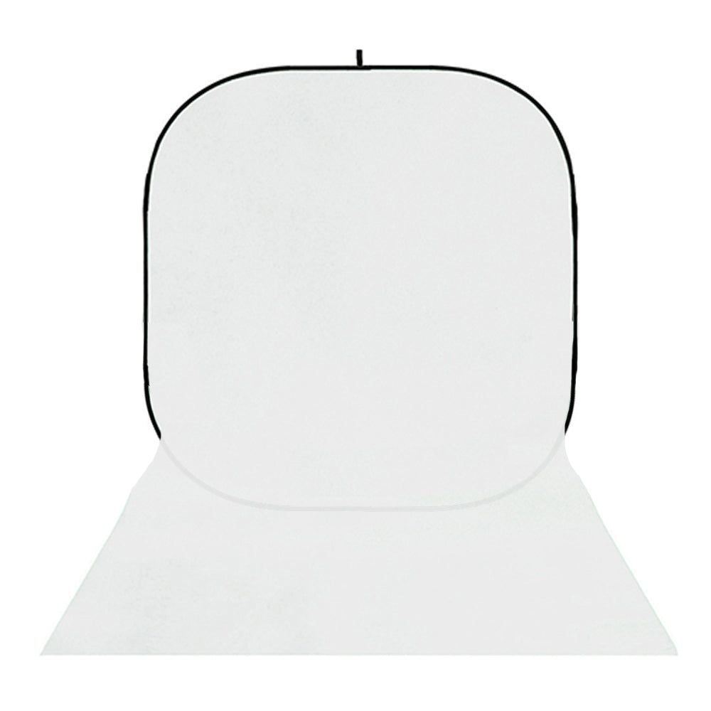 Studioking background board bbt-01-20 wit zwart 400x150 cm
