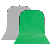 Studioking background board bbt-03-10 grijs groen 400x150 cm - afbeelding 1